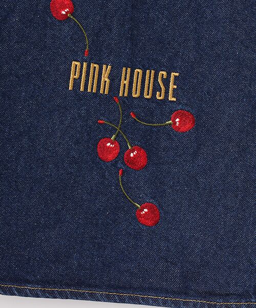 PINK HOUSE / ピンクハウス デニムパンツ | kotohayokozawa×PINK HOUSE CHERRY EMBROIDERY JEANES | 詳細10