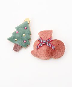 PINK HOUSE / ピンクハウス ブローチ・コサージュ | ウィンターフォレストトリートモチーフミニブローチセット