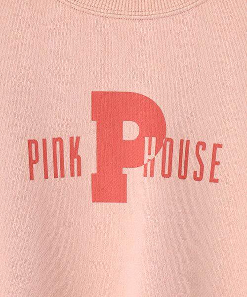 PINK HOUSE / ピンクハウス チュニック | ロゴプリントスウェットチュニック | 詳細6