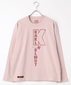 PINK HOUSE / ピンクハウス カットソー | Kロゴプリントカットソー