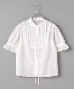 ヨークフリルブラウス