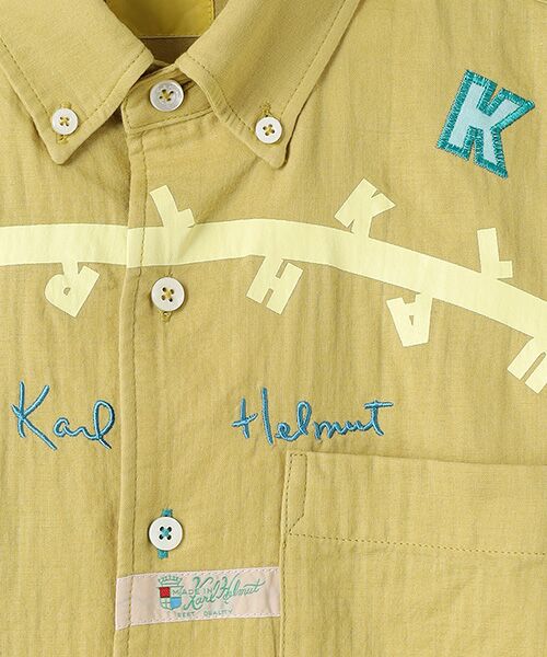 PINK HOUSE / ピンクハウス シャツ・ブラウス | ロゴラインプリントシャツブラウス | 詳細4