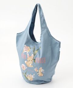 セール】 ○ひな菊コサージュプリントバッグ (トートバッグ セール】 ○ひな菊コサージュプリントバッグ (トートバッグ