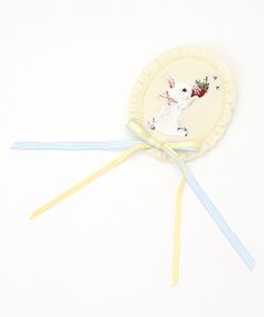スイーツスプリングバニーワッペンブローチ