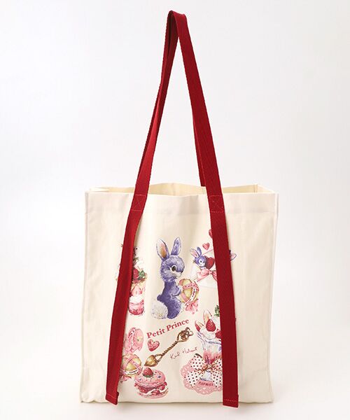 プティプリンス＆マカロンタワープリントバッグ （トートバッグ