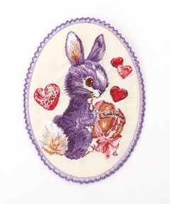 PINK HOUSE（ピンクハウス）の「野ばらとチェリー刺繍ワッペン