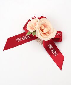 PINK HOUSE / ピンクハウス 着物・浴衣・小物類 | ロゴリボン付きコサージュ髪飾り