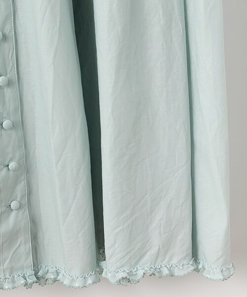 PINK HOUSE / ピンクハウス ロング・マキシ丈ワンピース | ポルカドットチュール使いワンピース | 詳細5