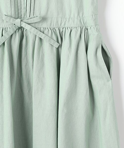 PINK HOUSE / ピンクハウス ロング・マキシ丈ワンピース | コットンリネンキャンバスワンピース | 詳細7