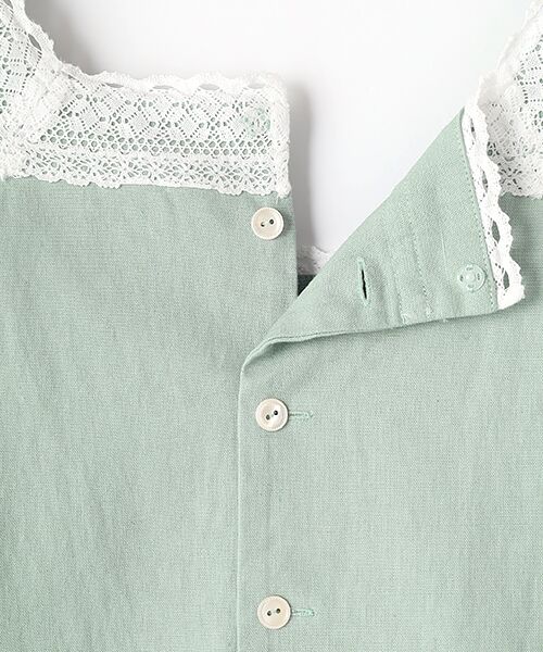 PINK HOUSE / ピンクハウス ロング・マキシ丈ワンピース | コットンリネンキャンバスワンピース | 詳細9