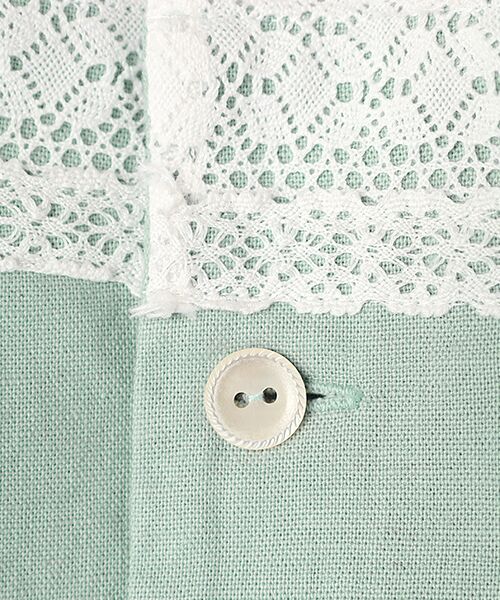 PINK HOUSE / ピンクハウス ロング・マキシ丈ワンピース | コットンリネンキャンバスワンピース | 詳細11