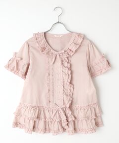 PINK HOUSE - カラー展開豊富な『フリルブラウス』のご紹介