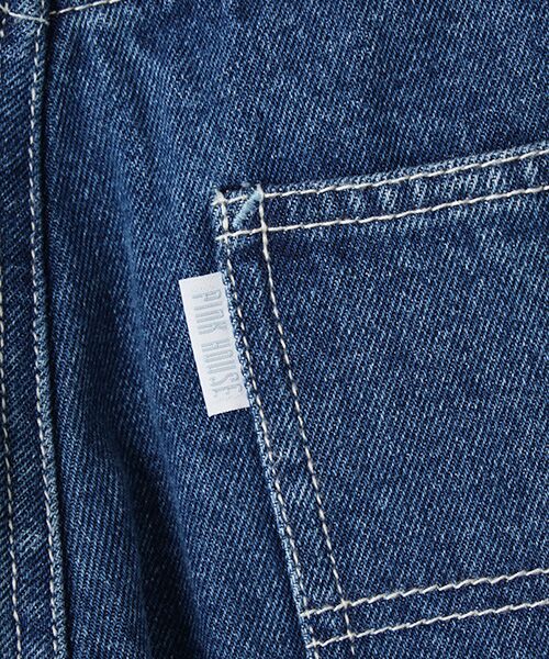 セール】 ギンガムチェック使いデニムパンツ （デニムパンツ）｜PINK  