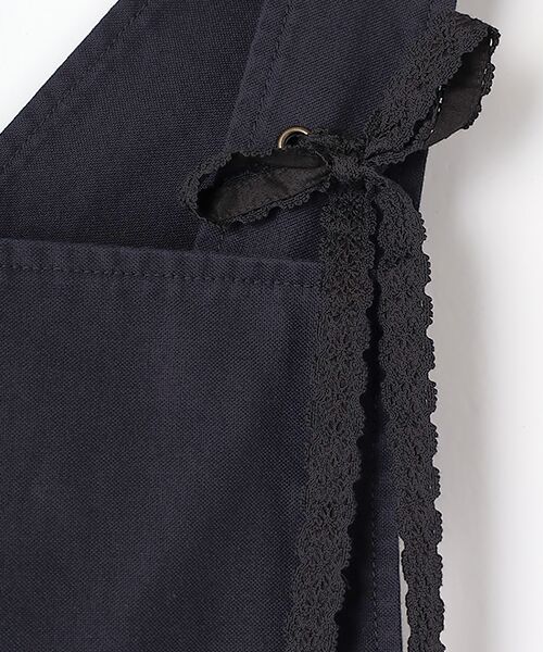 PINK HOUSE / ピンクハウス サロペット・オールインワン | リボンブローチ付きサロペット | 詳細1