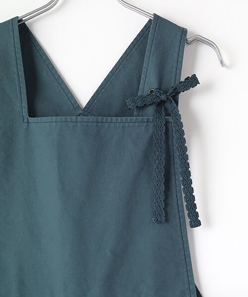 PINK HOUSE / ピンクハウス サロペット・オールインワン | リボンブローチ付きサロペット | 詳細8