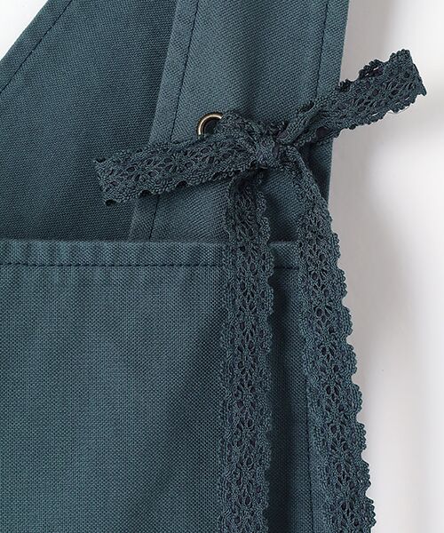 PINK HOUSE / ピンクハウス サロペット・オールインワン | リボンブローチ付きサロペット | 詳細11