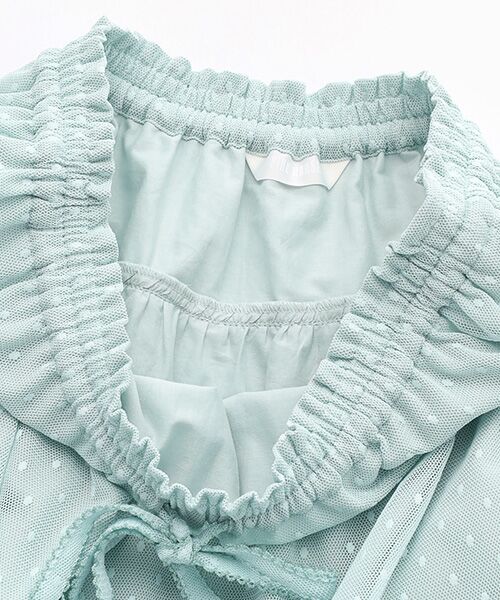 PINK HOUSE フリル　ドット柄スカート グレー PINK HOUSE スカート 水玉プリントフリルスカート : ZOZOTOWN