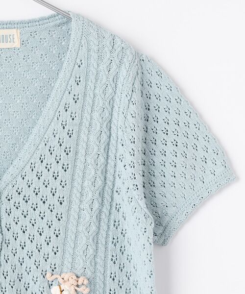 PINK HOUSE / ピンクハウス カーディガン・ボレロ | メリーゴーラウンドモチーフカーディガン | 詳細5