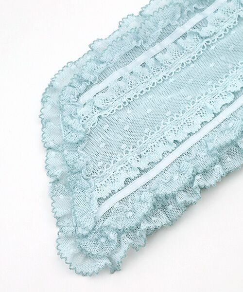 PINK HOUSE / ピンクハウス マフラー・ショール・スヌード・ストール | ポルカドットチュールストール | 詳細2