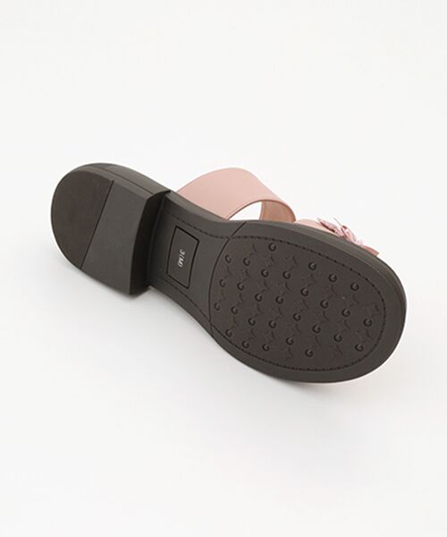 PINK HOUSE / ピンクハウス サンダル | フラワーモチーフ付きサンダル | 詳細5