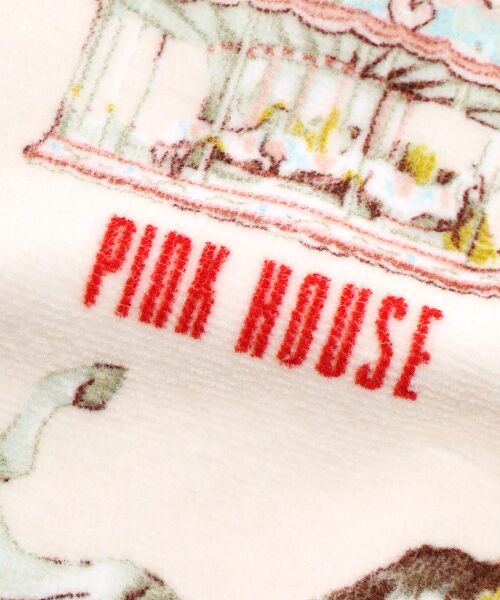 PINK HOUSE ピンクハウス タオルケット Amazon.co.jp: ピンクハウス PINK HOUSE 無撚糸使いタオル