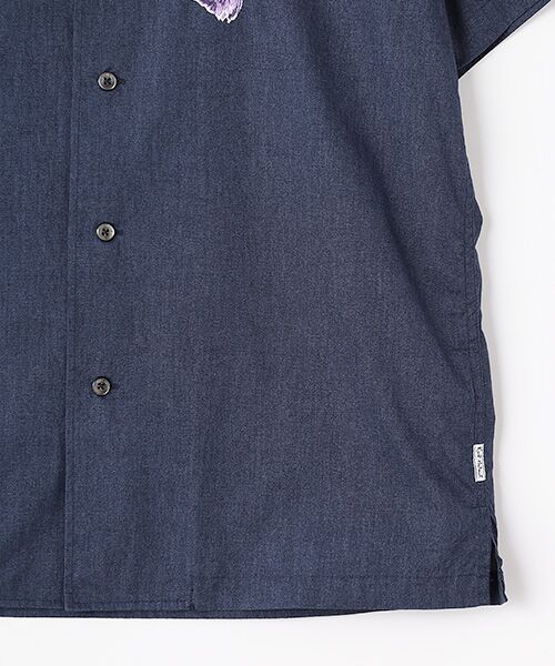 PINK HOUSE / ピンクハウス シャツ・ブラウス | ブルーフォーユー刺繍ブロードムラ糸ヴィンテージシャツブラウス | 詳細5