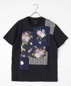 PINK HOUSE - ピンクハウス 花籠柄 Tシャツ Lサイズの通販 by F