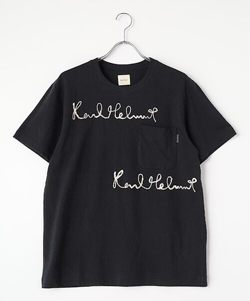 house on the hill ピンク Tシャツ　80 プティプリンス＆マカロンタワープリントTシャツ （Tシャツ