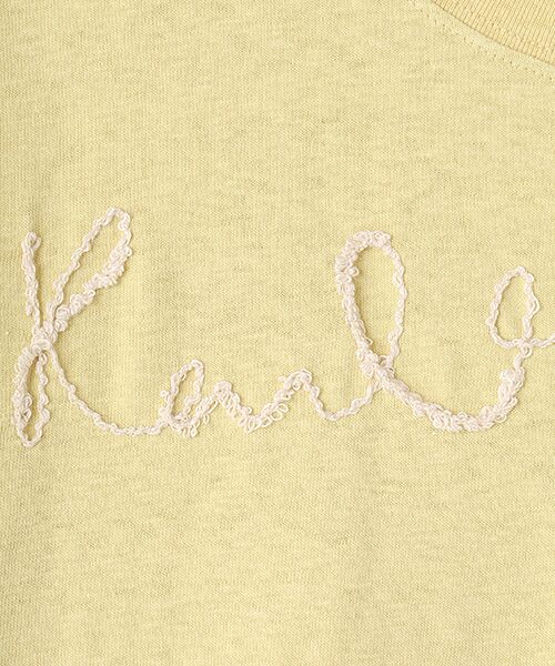 PINK HOUSE / ピンクハウス Tシャツ | ロゴコード刺繍使いTシャツ | 詳細8