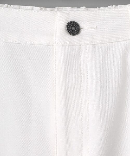 PINK HOUSE / ピンクハウス その他パンツ | ドットチュール使いストレッチツイルパンツ | 詳細1