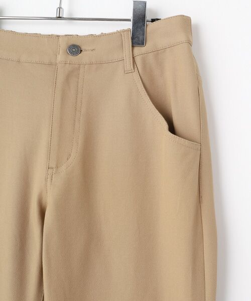 PINK HOUSE / ピンクハウス その他パンツ | ドットチュール使いストレッチツイルパンツ | 詳細3