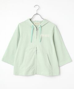 ピンクハウス♡パーカー あじさいグラデーションロゴアップリケパーカー （パーカー