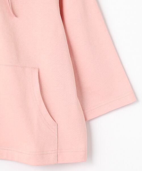 PINK HOUSE / ピンクハウス パーカー | あじさいグラデーションロゴアップリケパーカー | 詳細5