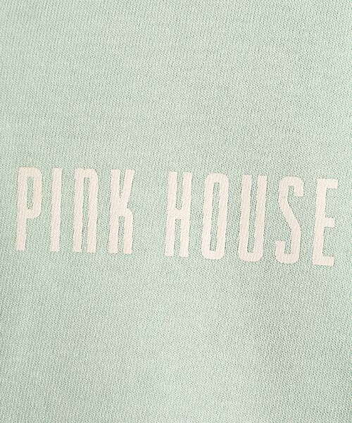 PINK HOUSE / ピンクハウス パーカー | あじさいグラデーションロゴアップリケパーカー | 詳細8