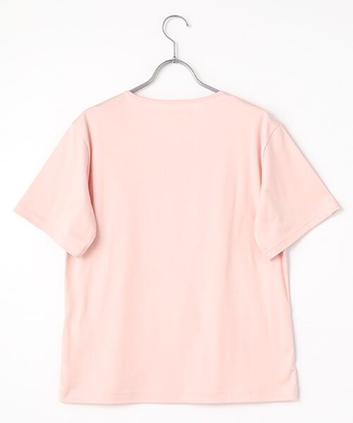PINK HOUSE / ピンクハウス カットソー | あじさいグラデーションロゴアップリケカットソー | 詳細2