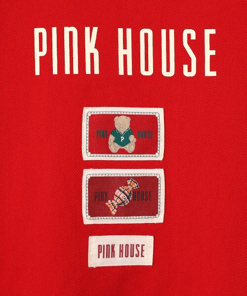 PINK HOUSE / ピンクハウス ロング・マキシ丈ワンピース | ネームワッペンいっぱいジャンパースカート | 詳細5