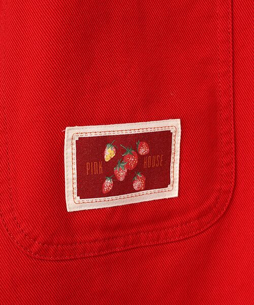 PINK HOUSE / ピンクハウス ロング・マキシ丈ワンピース | ネームワッペンいっぱいジャンパースカート | 詳細6