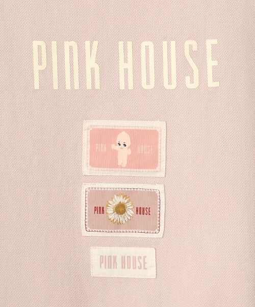 PINK HOUSE / ピンクハウス ロング・マキシ丈ワンピース | ネームワッペンいっぱいジャンパースカート | 詳細1