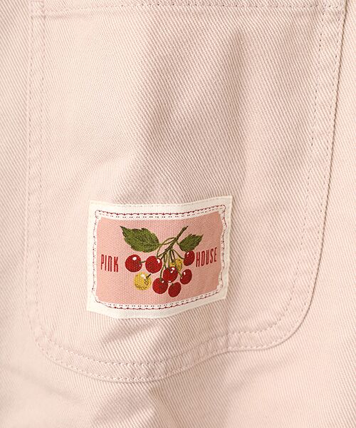 PINK HOUSE / ピンクハウス ロング・マキシ丈ワンピース | ネームワッペンいっぱいジャンパースカート | 詳細2