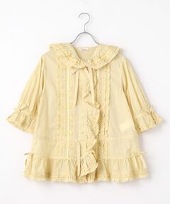 PINK HOUSE / ピンクハウス シャツ・ブラウス | フード付きローンオーバーブラウス