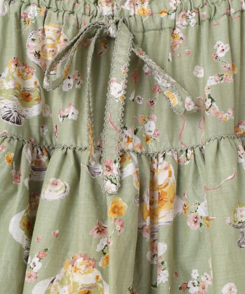 PINK HOUSE / ピンクハウス ロング・マキシ丈スカート | フラワーゼリープリントスカート | 詳細7