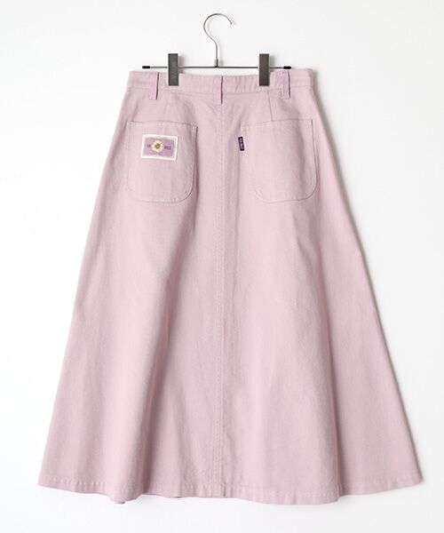 ネームワッペンいっぱいスカート （ロング・マキシ丈スカート