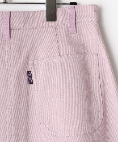 PINK HOUSE / ピンクハウス ロング・マキシ丈スカート | ネームワッペンいっぱいスカート | 詳細11