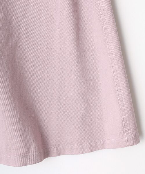 ピンクハウス ワッペン 前開きロングスカー セール】 PINK HOUSEワッペン使い吊り裏毛スカート （ロング