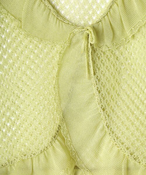 PINK HOUSE / ピンクハウス カーディガン・ボレロ | パンジーレース使いニットボレロ | 詳細8
