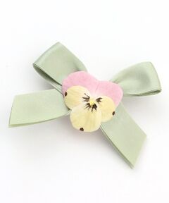 PINK HOUSE / ピンクハウス ブローチ・コサージュ | パンジーコサージ2WAYミニブローチ