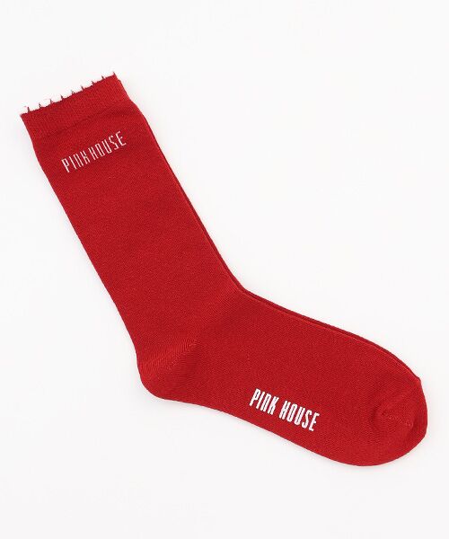 PINK HOUSEのクリスマスソックス★ロゴ付き専用ケース付★超レアビンテージ ロゴソックス （ソックス）｜PINK HOUSE / ピンクハウス