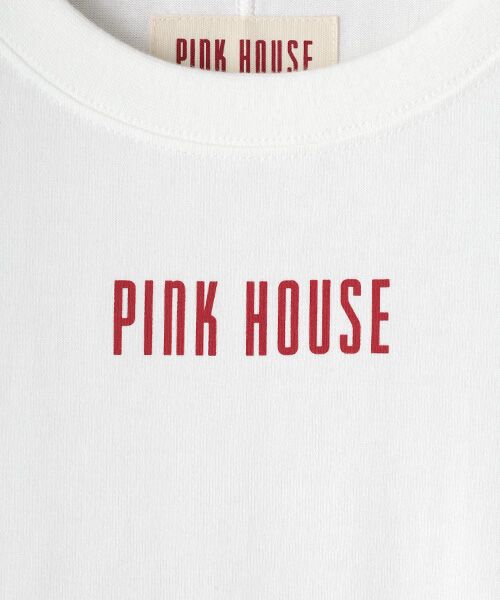 ピンクハウス ロゴワッペン　ロングワンピース ピンクハウスのPINK HOUSE 2024 Autumnカタログ｜PINK HOUSE