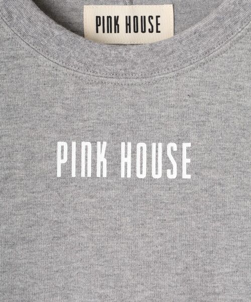 PINK HOUSE / ピンクハウス ロング・マキシ丈ワンピース | ロゴプリントワンピース | 詳細8