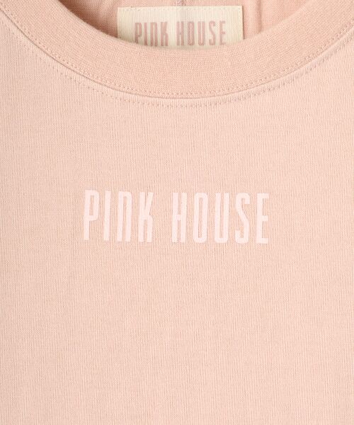 PINK HOUSE / ピンクハウス ロング・マキシ丈ワンピース | ロゴプリントワンピース | 詳細10